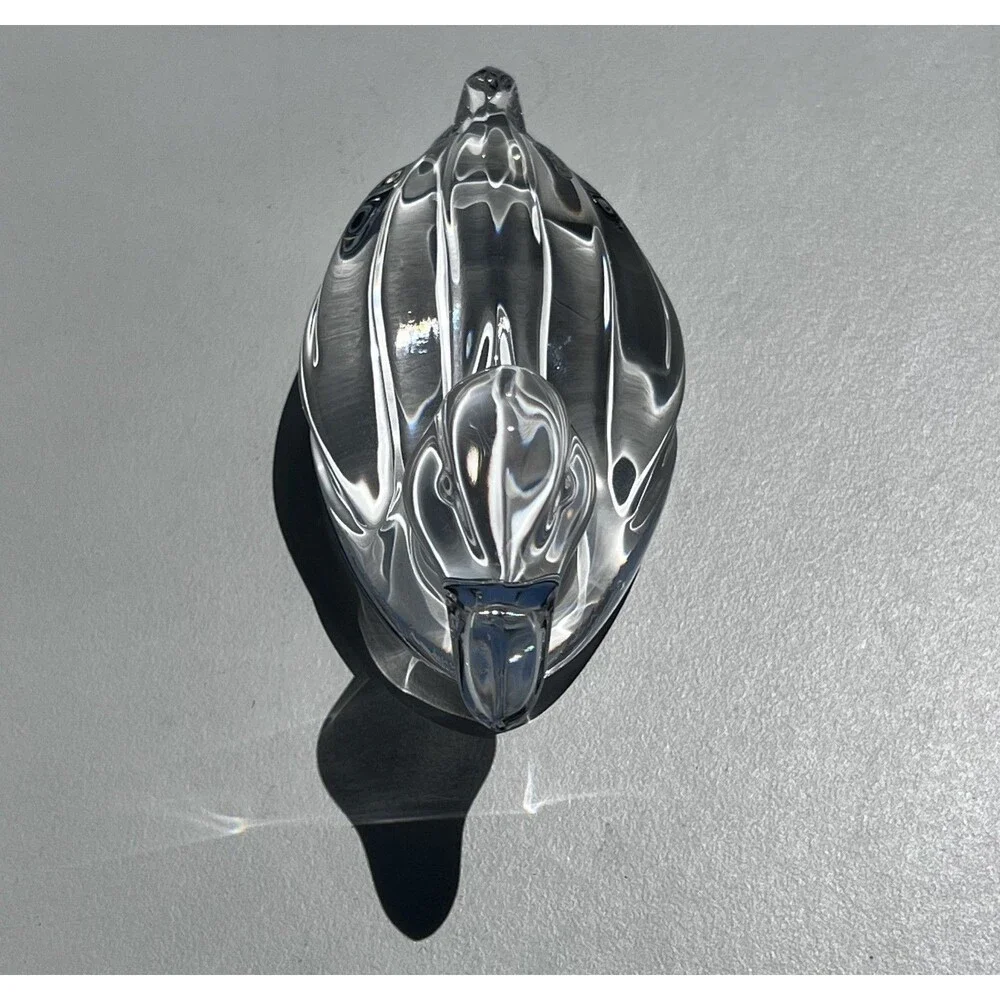 Princess House 24% Lead Crystal Duck Collection Germany Paperweight Figurine